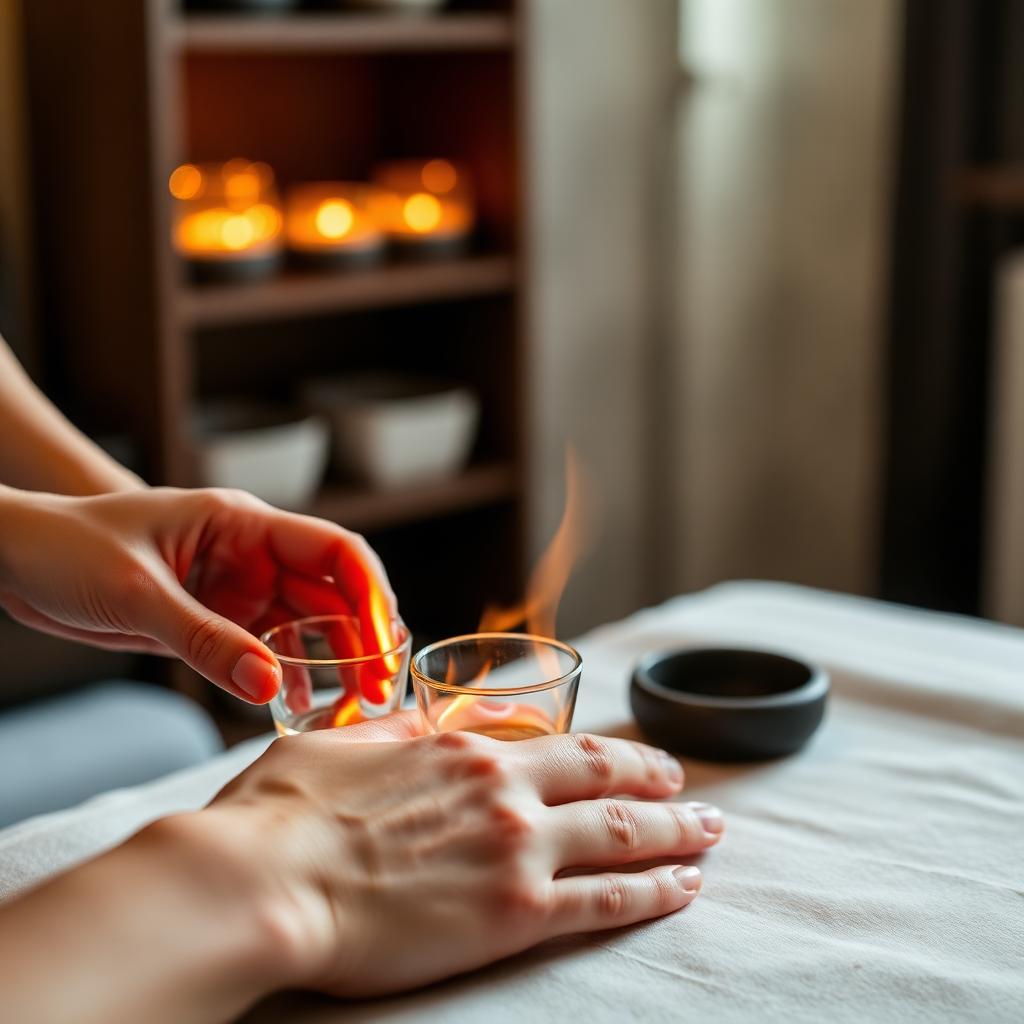 Fire Cupping Therapy